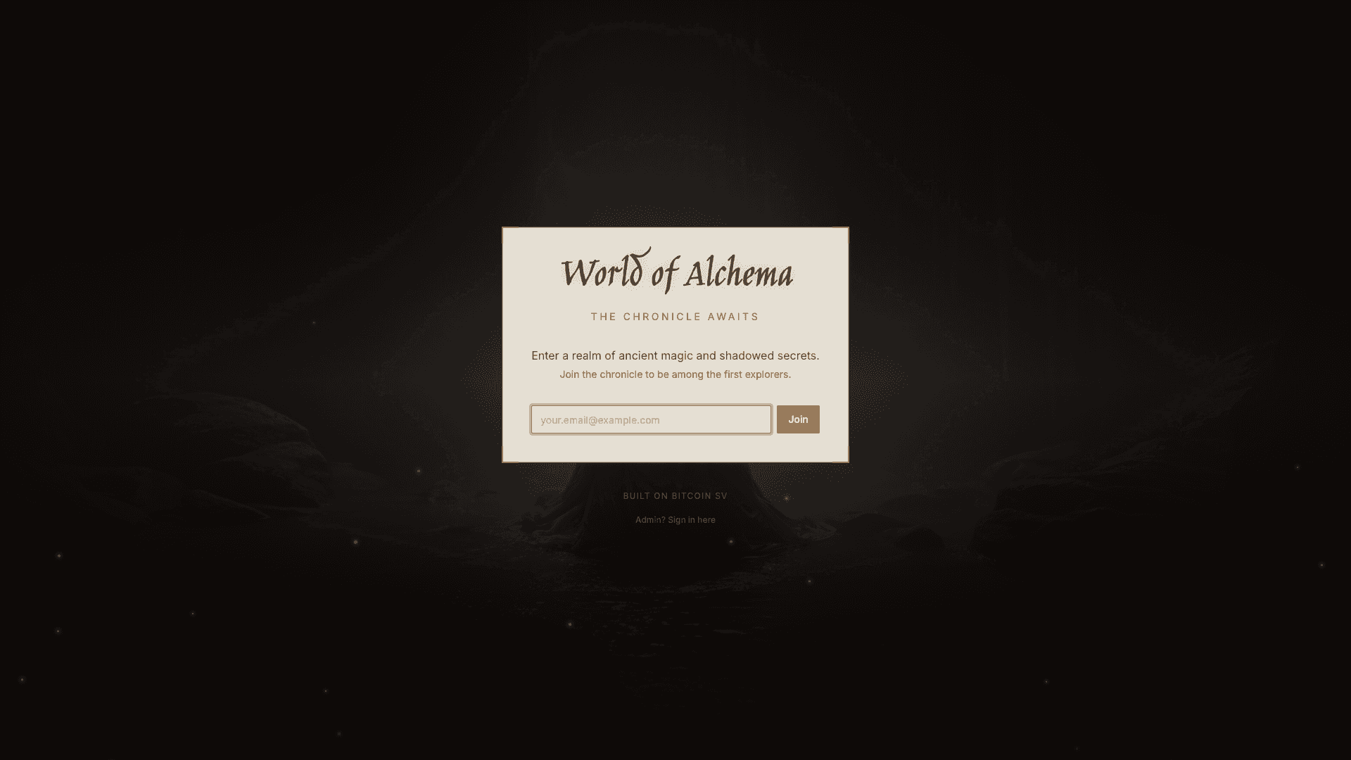 Alchema screenshot