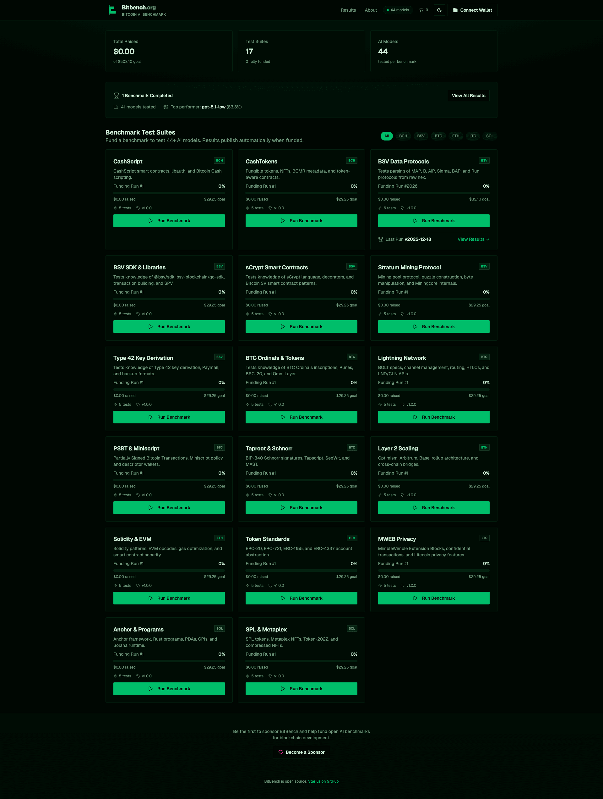 BitBench screenshot
